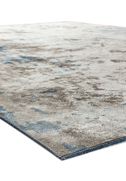 Verona Blue - Beige Rug
