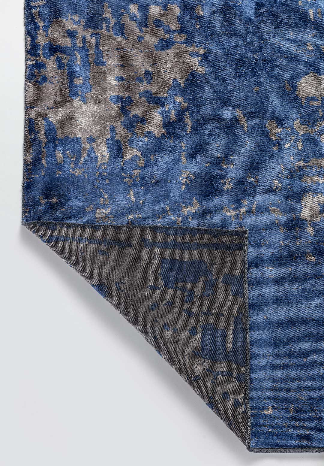 Verona Dark Grey - Navy Blue Rug