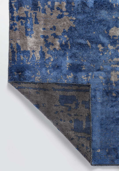 Verona Dark Grey - Navy Blue Rug