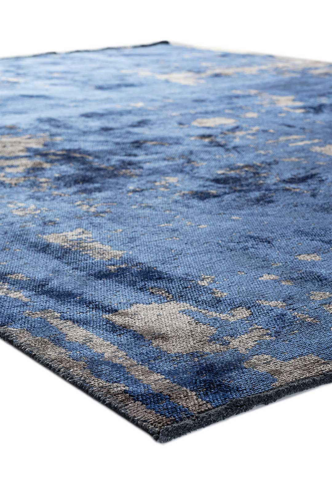 Verona Dark Grey - Navy Blue Rug