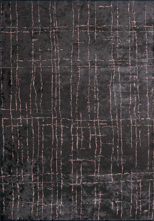 Pisa Copper - Charcoal Rug