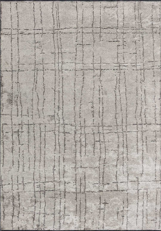 Pisa Dark Grey - Cream Rug