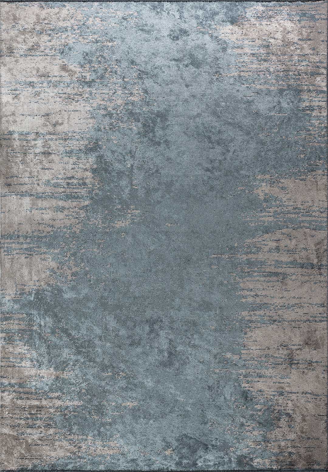 Stream Beige - Blue Rug
