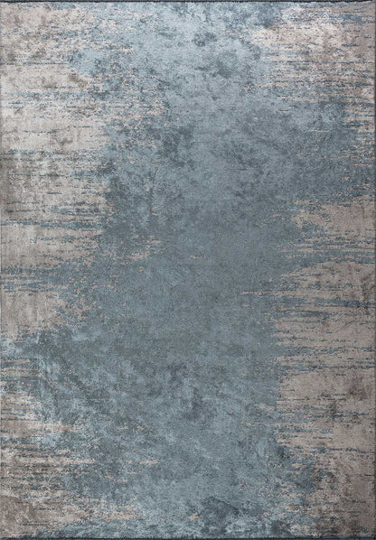Stream Beige - Blue Rug
