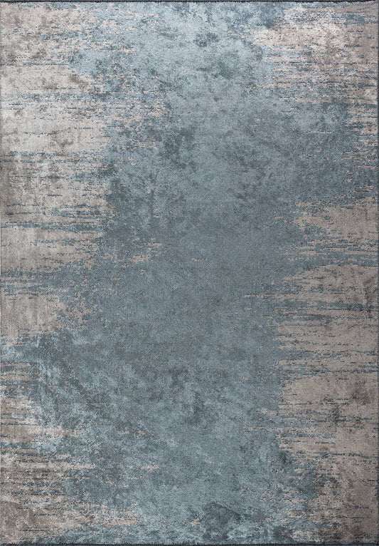 Stream Beige - Blue Rug