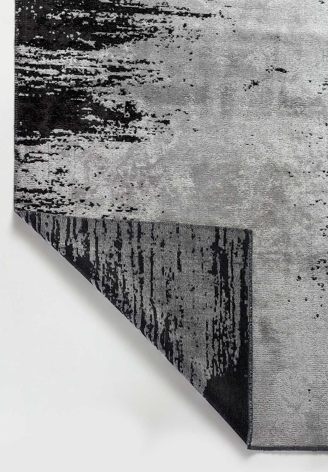 Stream Black - Light Grey Rug