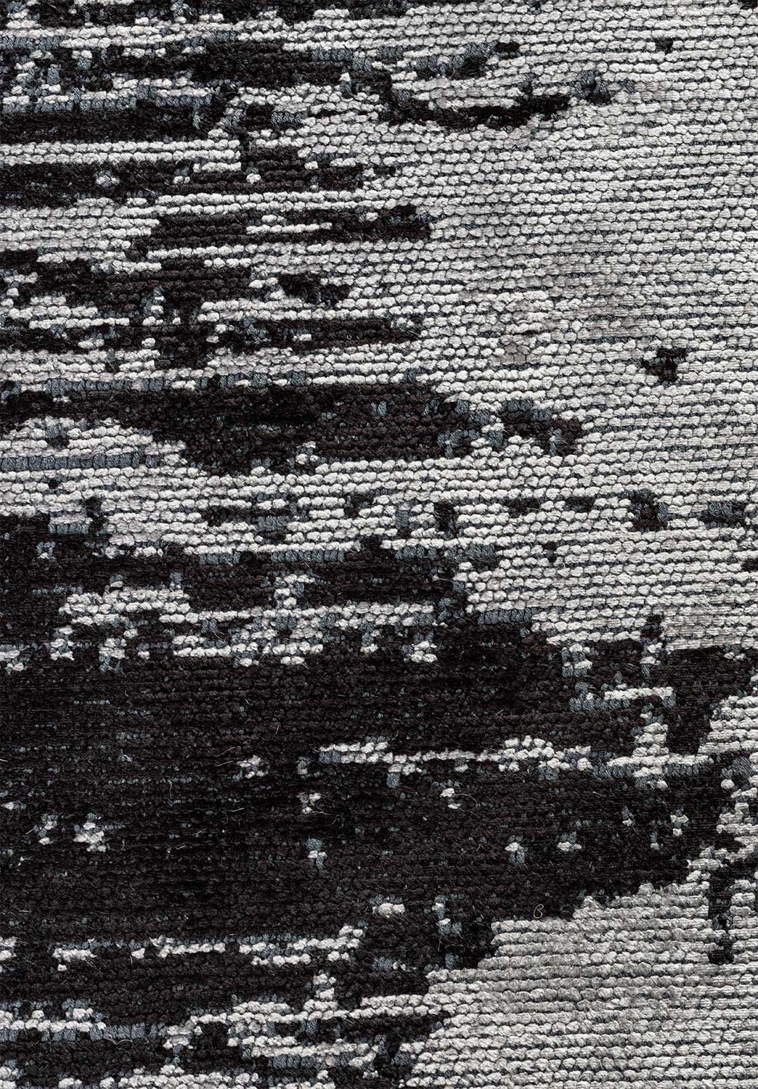 Stream Black - Light Grey Rug