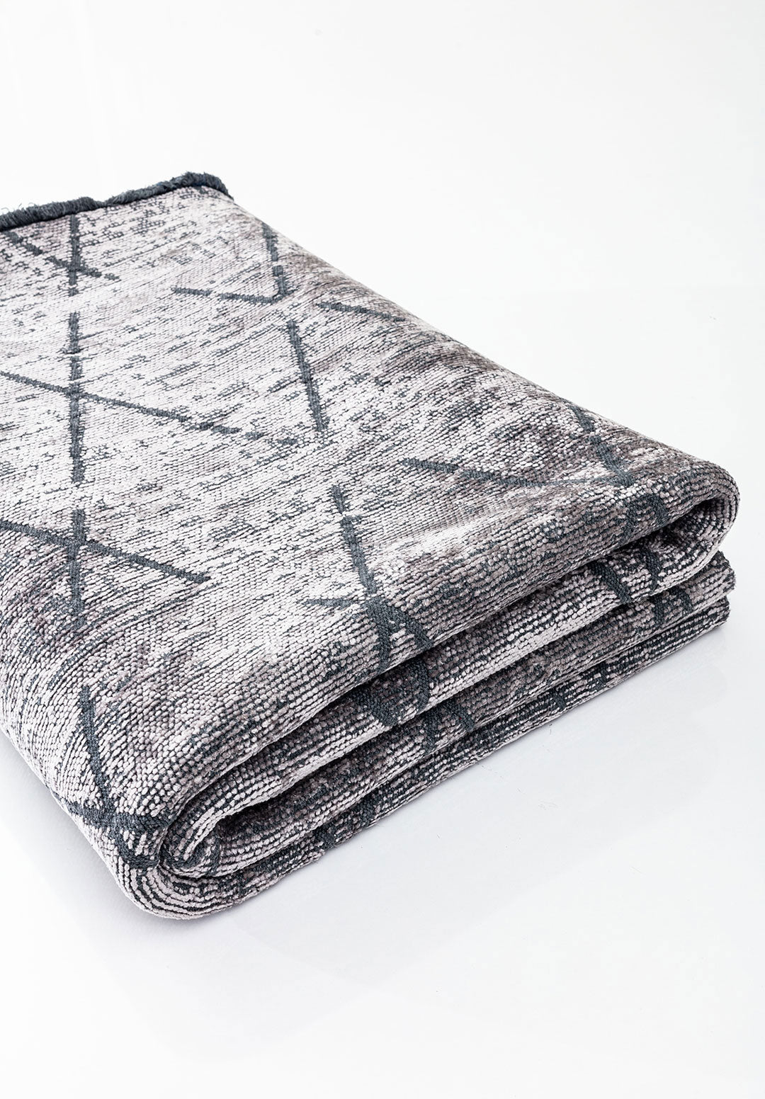 Diamond Light Grey Rug
