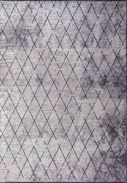 Diamond Light Grey Rug