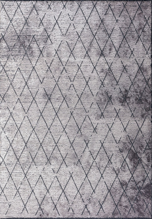 Diamond Light Grey Rug