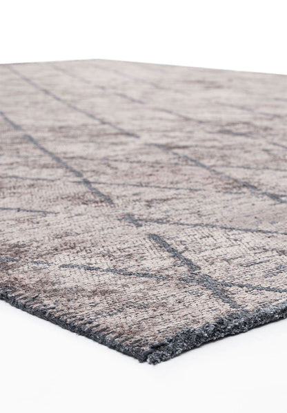 Diamond Dark Grey Rug