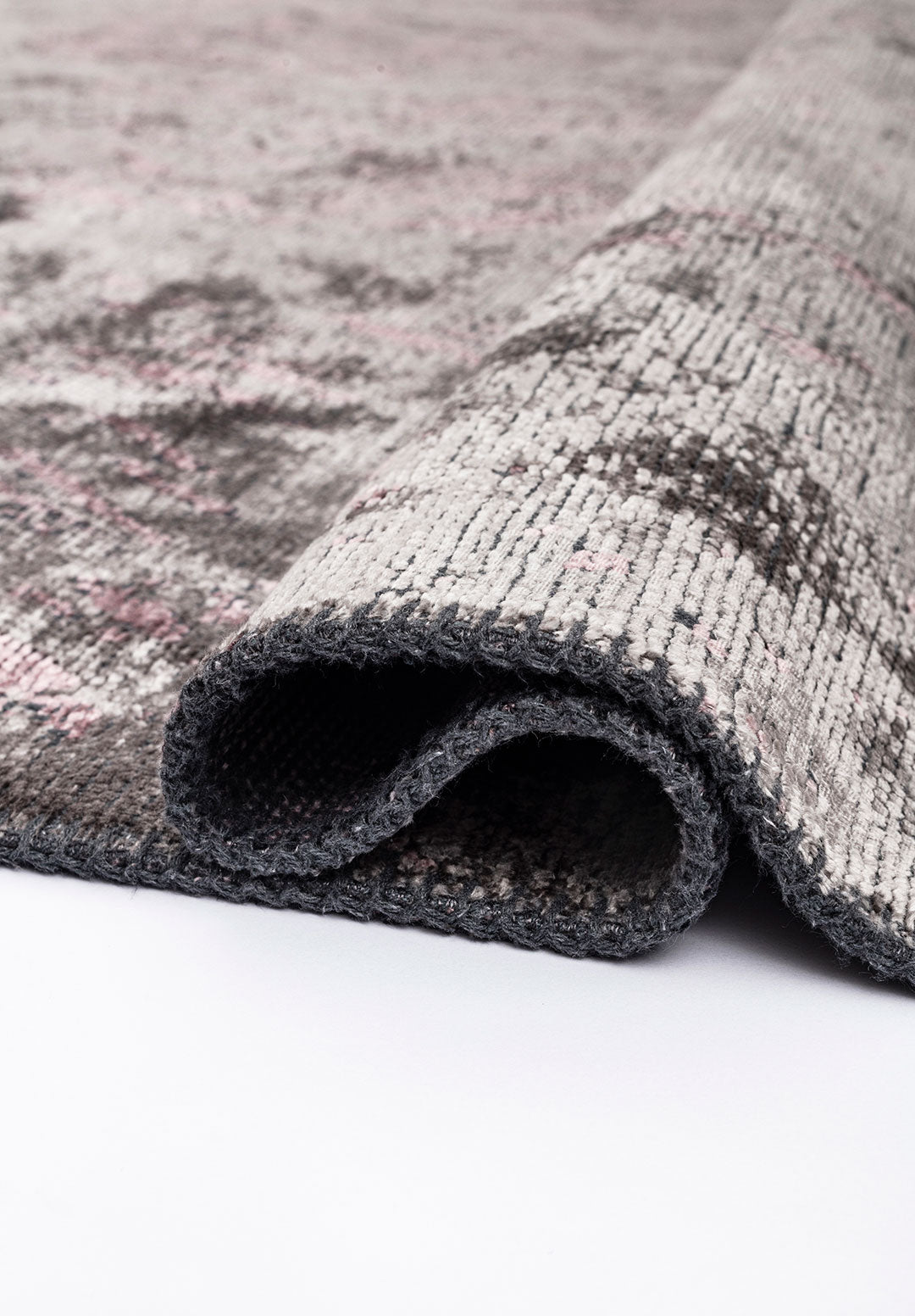 Rustic Grey - Damson Rug
