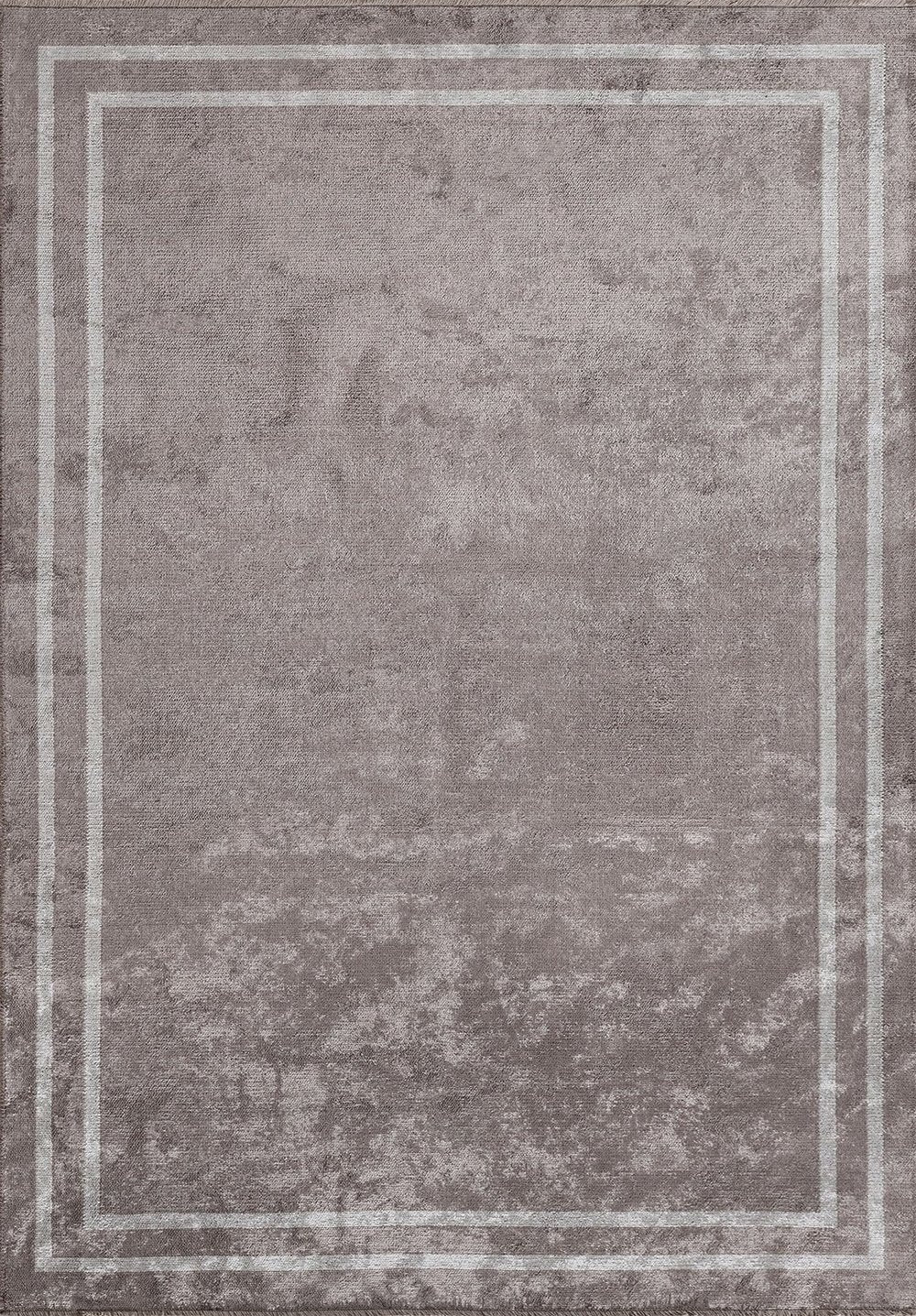 Parallel Border Dark Grey - Light Grey Rug
