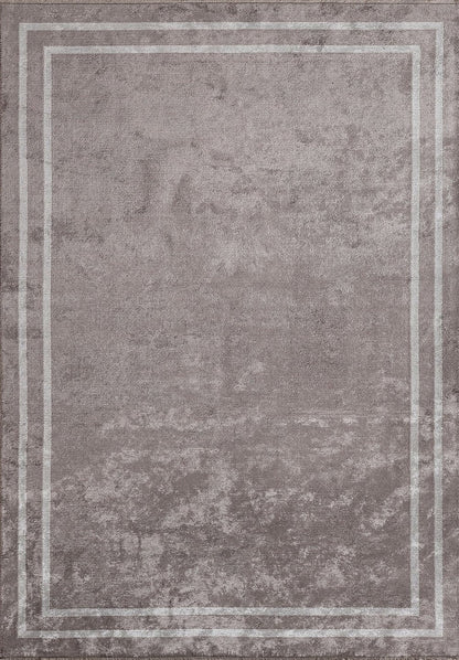 Parallel Border Dark Grey - Light Grey Rug