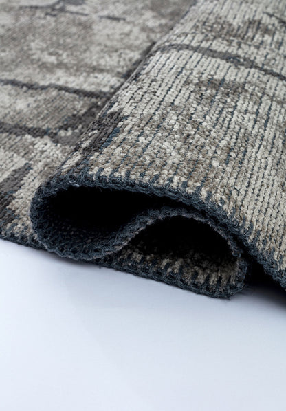 Mark Anthracite - Beige Rug