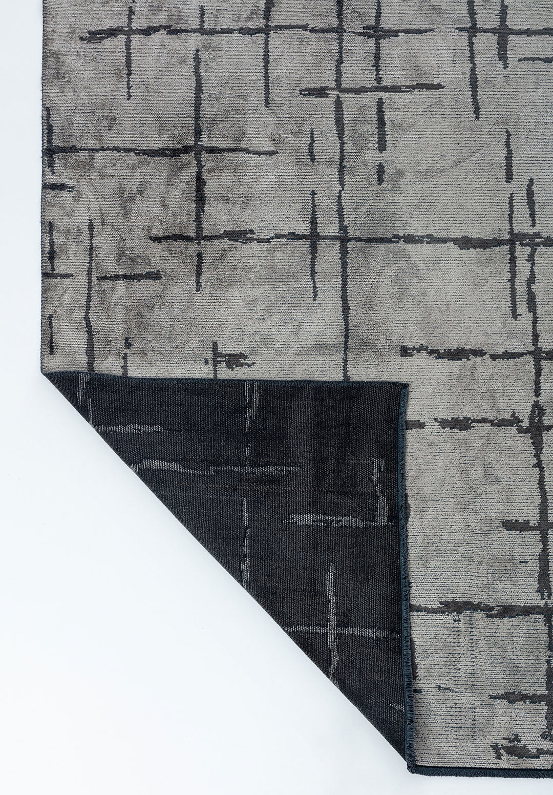 Mark Anthracite - Beige Rug