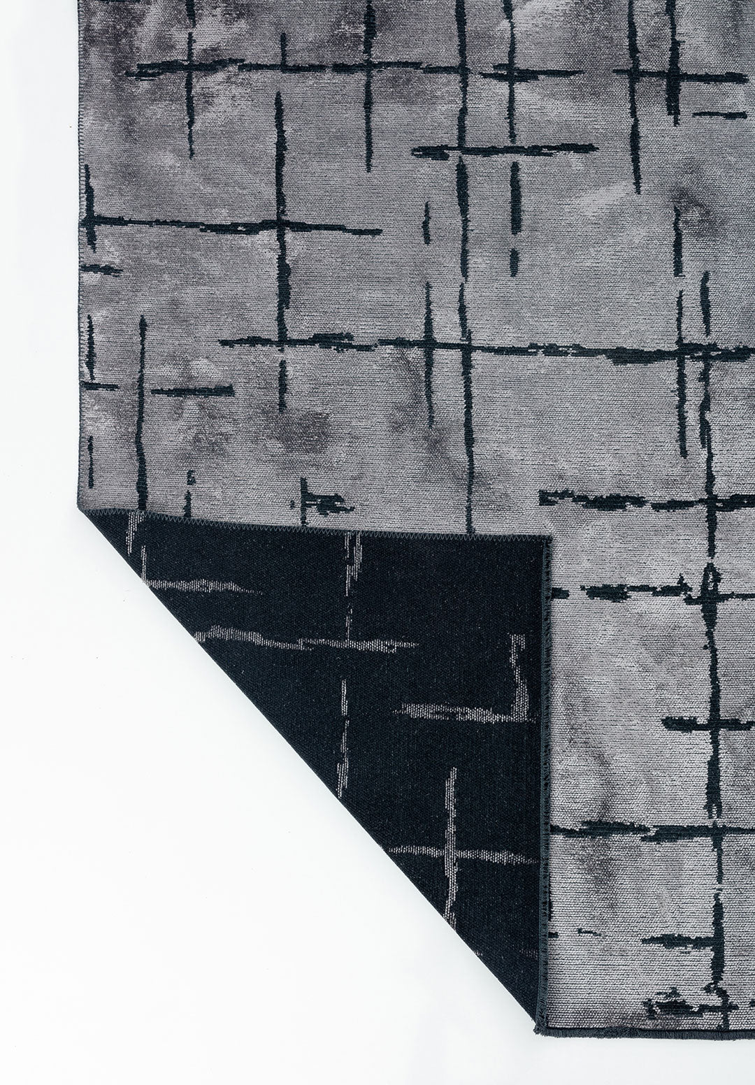 Mark Black - Light Grey Rug