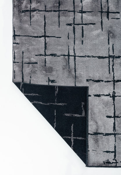 Mark Black - Light Grey Rug