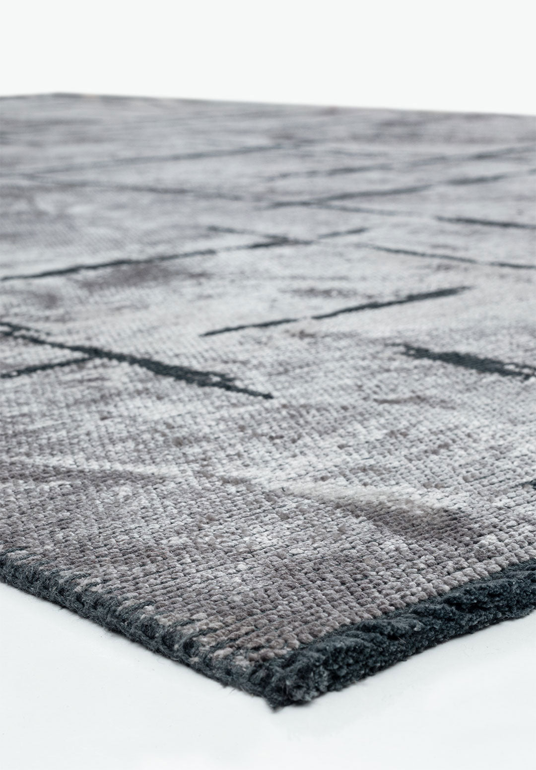 Mark Black - Light Grey Rug