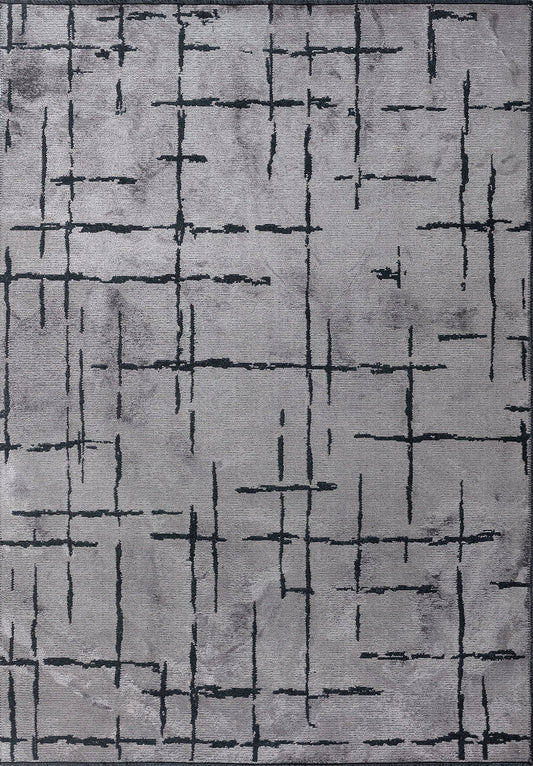 Mark Black - Light Grey Rug