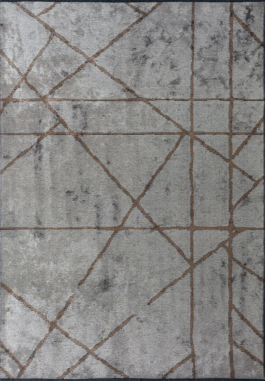 Grid Beige - Mink Rug