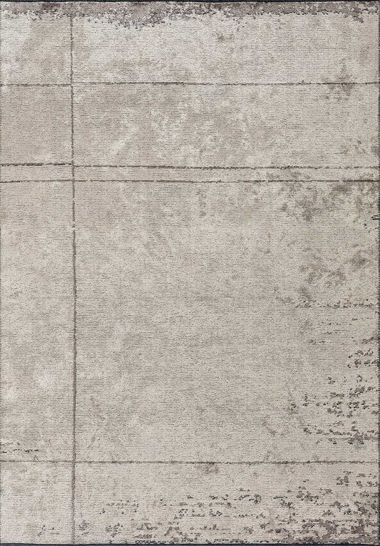 Barber Dark Grey - Cream Rug