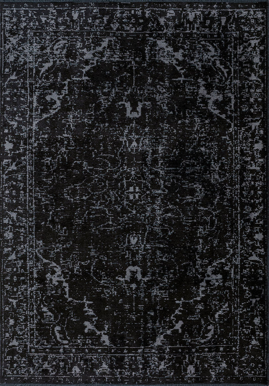 Ivy Black - Light Cream Rug