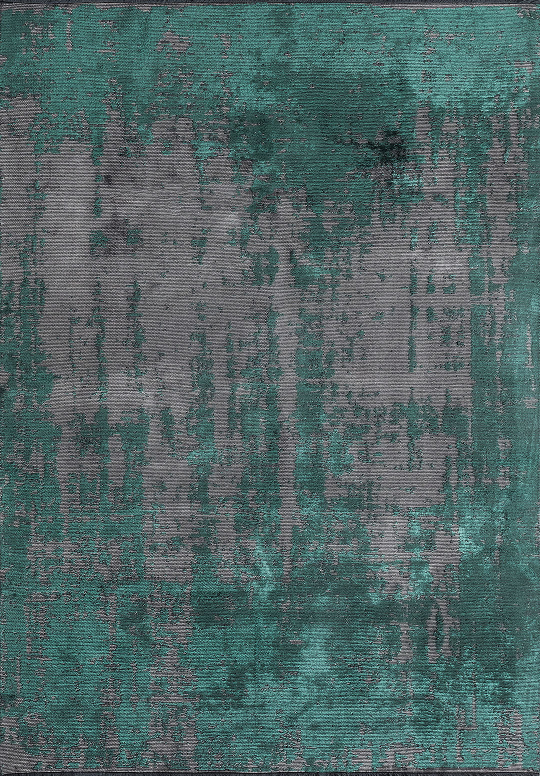 Horizon Dark Green - Grey Rug
