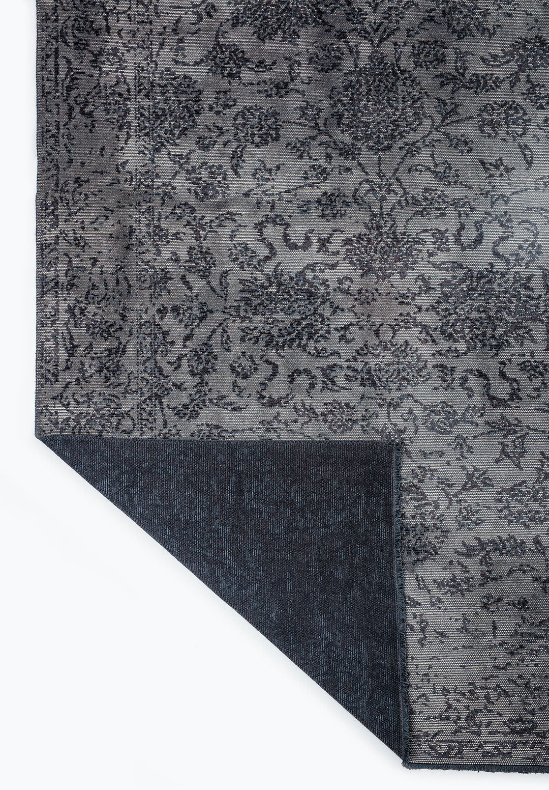 Classy Charcoal - Beige Rug