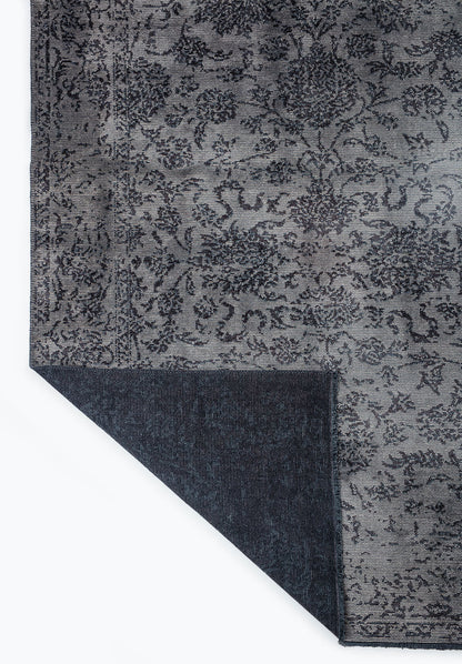 Classy Charcoal - Beige Rug