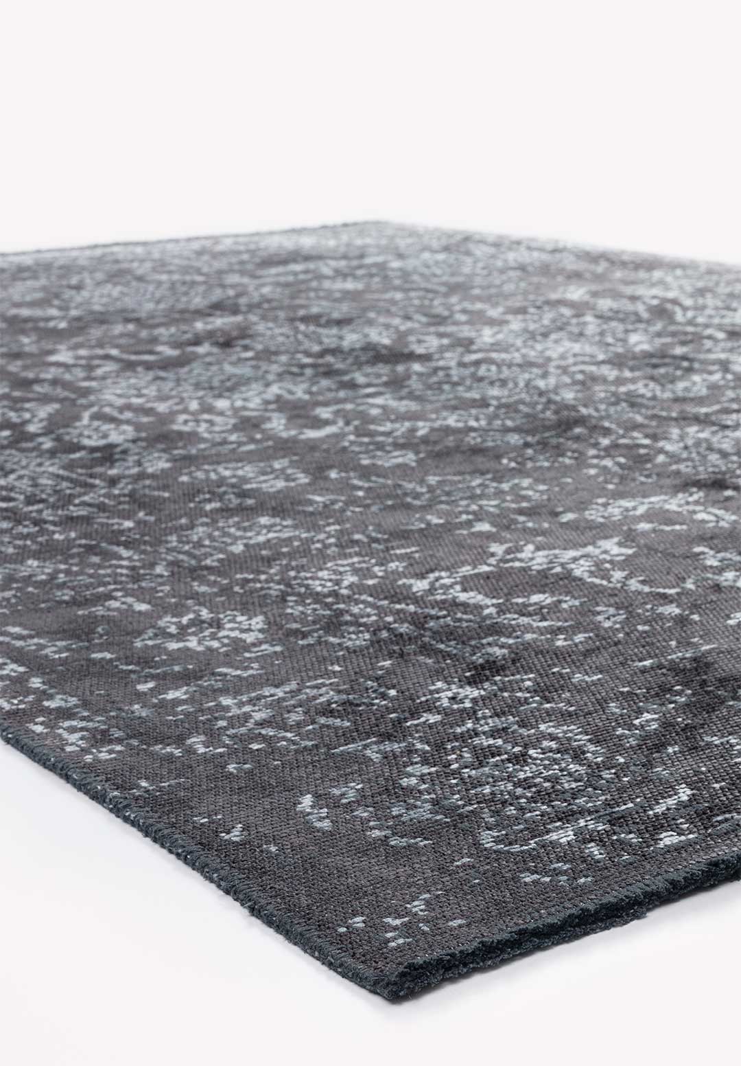 Classy Ice Blue - Charcoal Rug