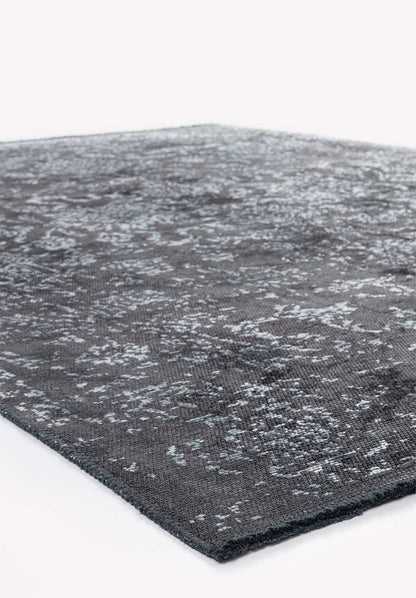 Classy Ice Blue - Charcoal Rug