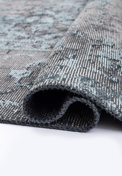 Antique Blue - Grey Rug