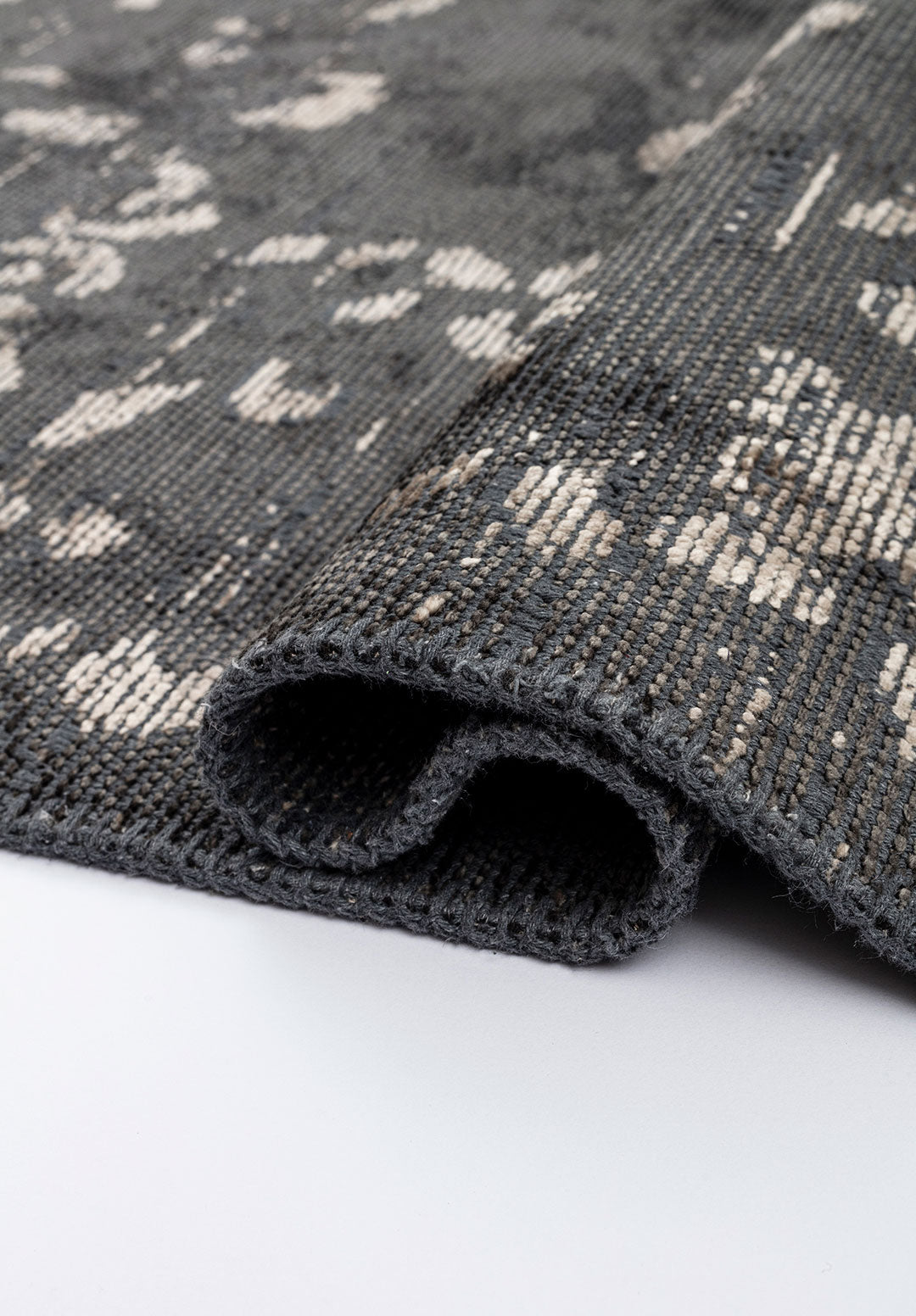 Flora Beige - Anthracite Rug
