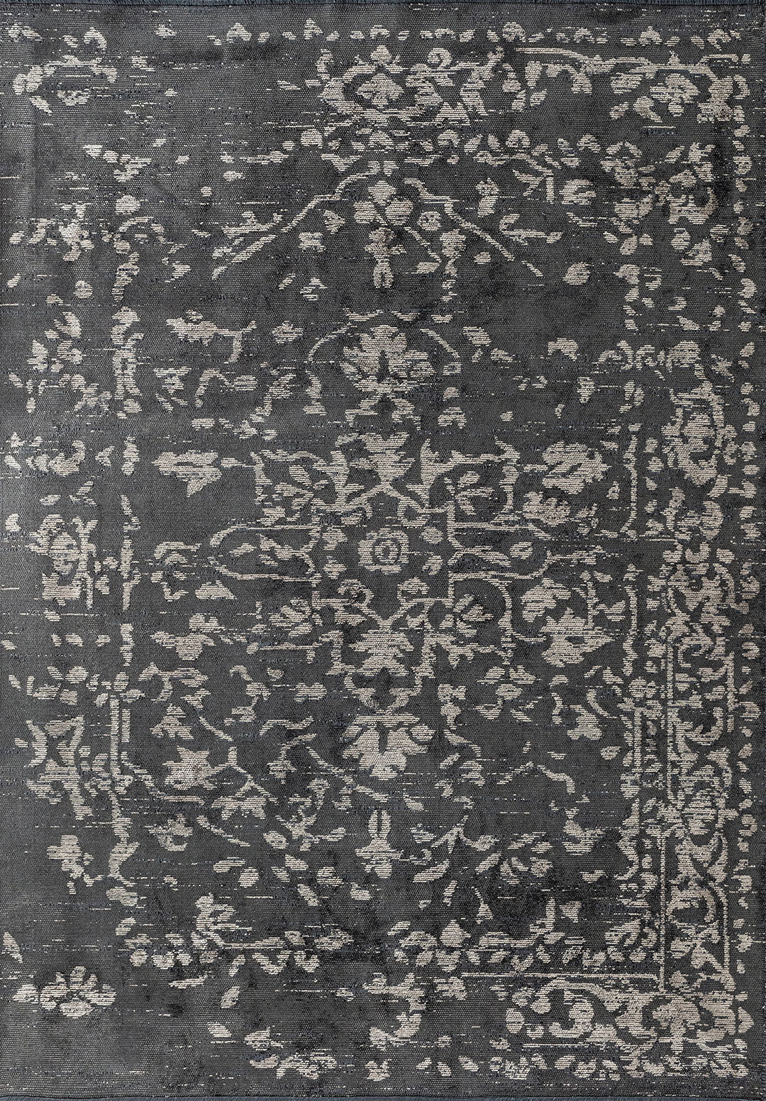 Flora Beige - Anthracite Rug