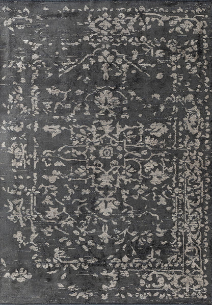 Flora Beige - Anthracite Rug