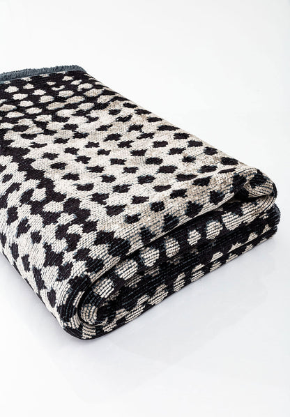 Dots Black - Cream Rug