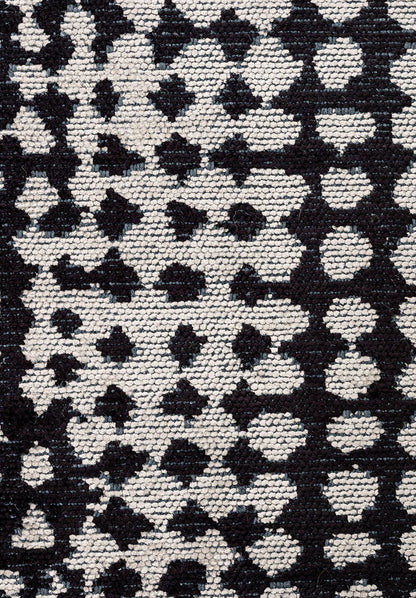 Dots Black - Cream Rug