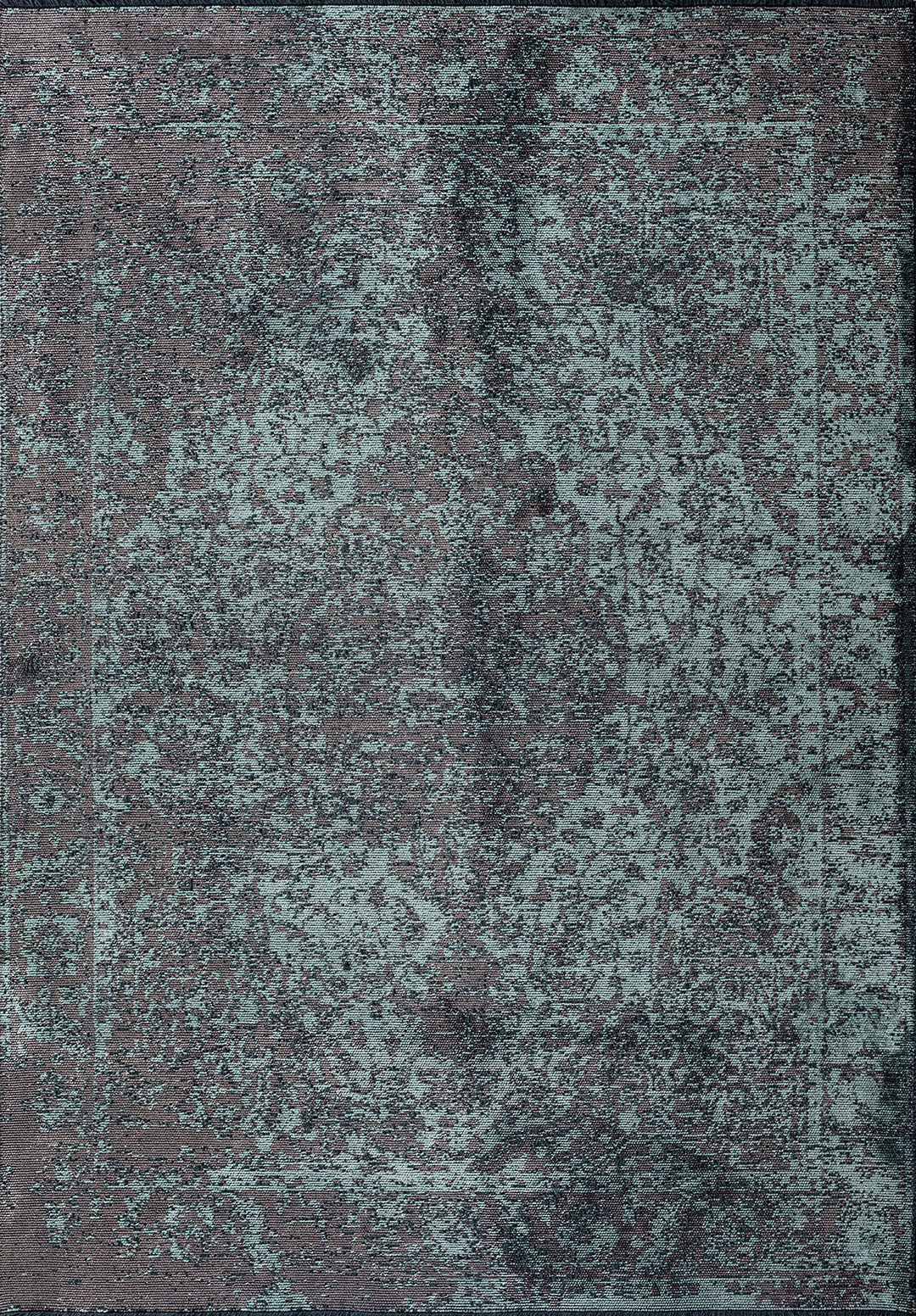 Glory Dark Grey - River Green Rug