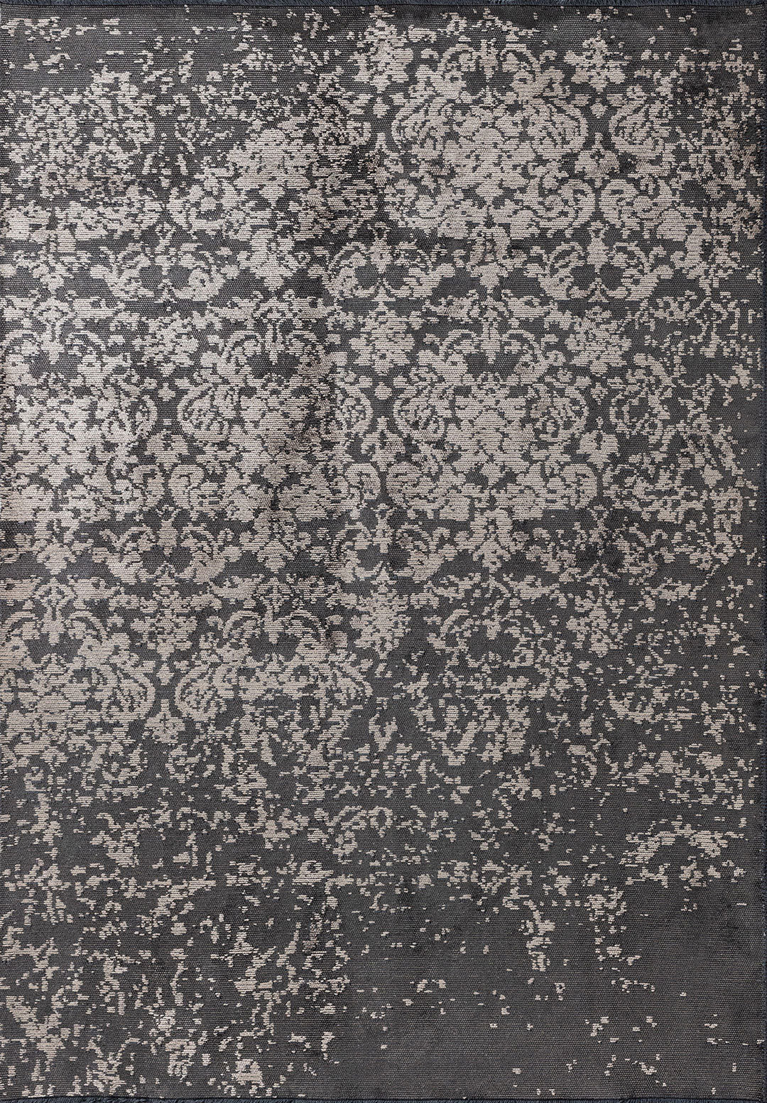 Damasko Anthracite - Beige Rug