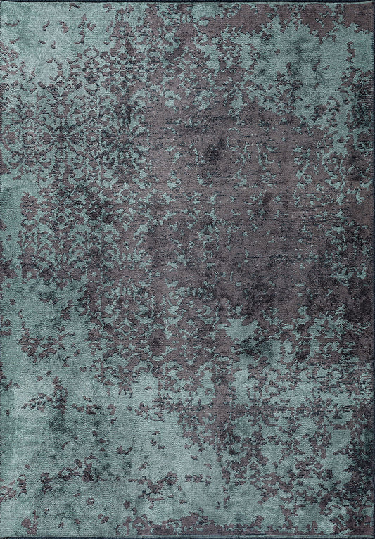 Grace Dark Grey - River Green Rug