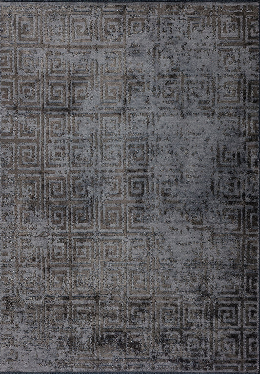 Helix Anthracite - Grey Rug