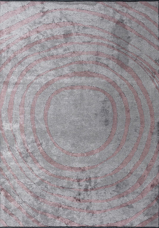 Hypnosis Light Grey - Damson Rug
