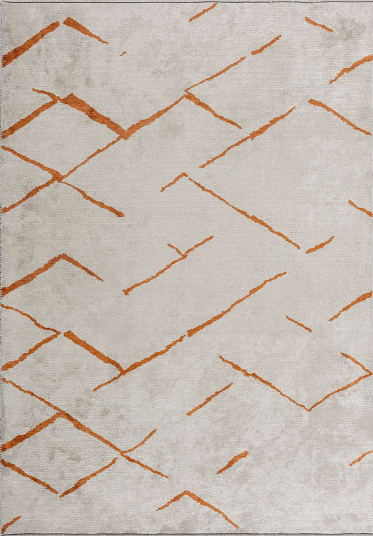 Wave Terra - White Rug