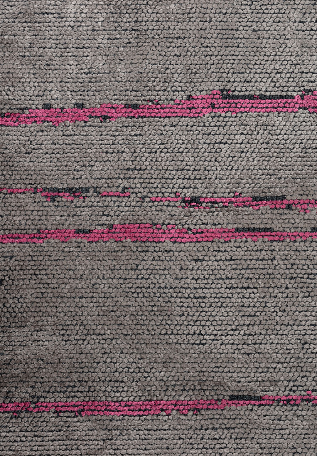 Flow Pink - Grey Rug