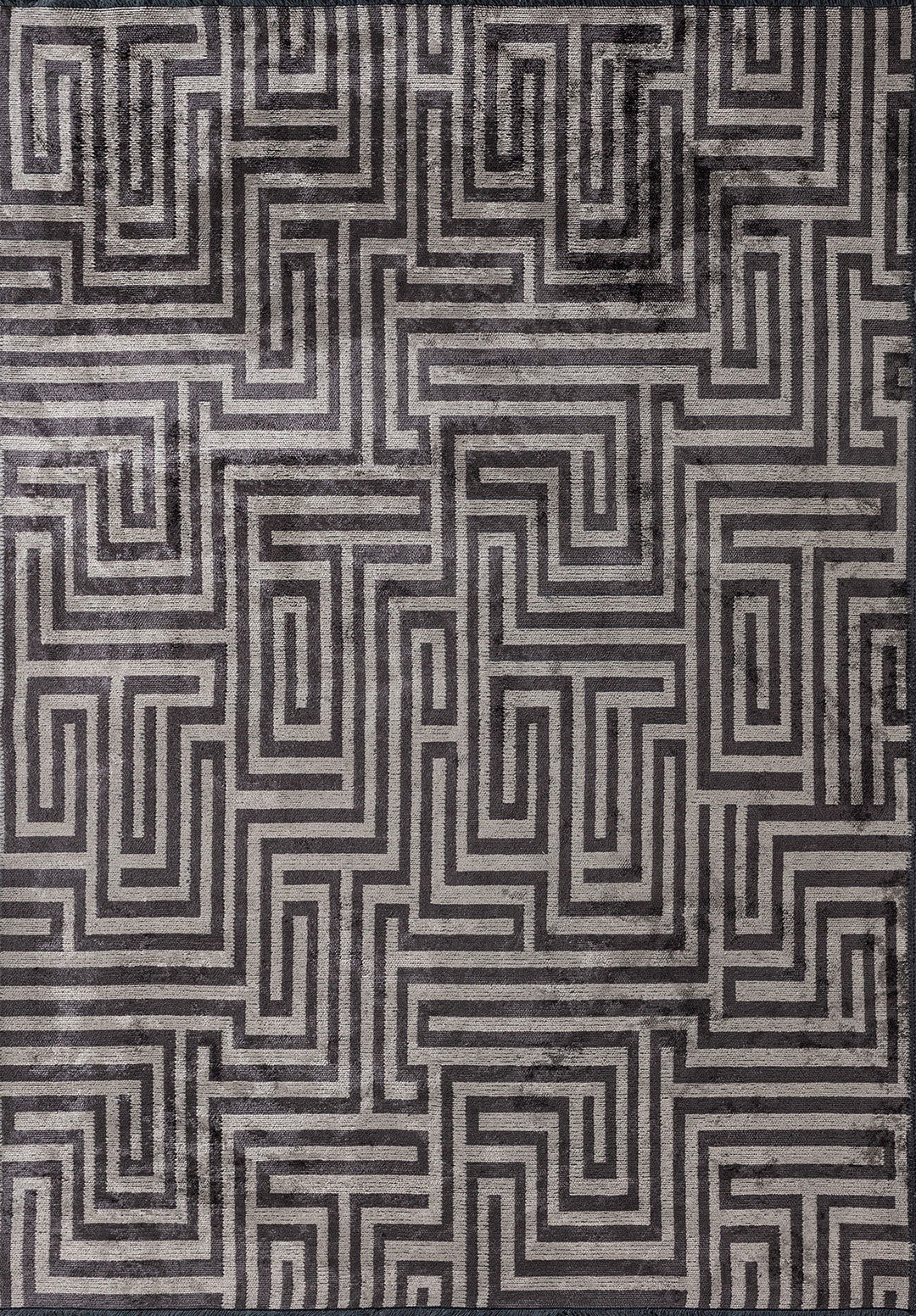 Nest Charcoal - Grey Rug