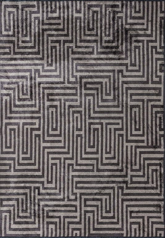 Nest Charcoal - Grey Rug