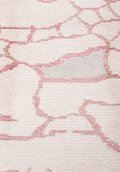 Dry Damson - Ecru Rug