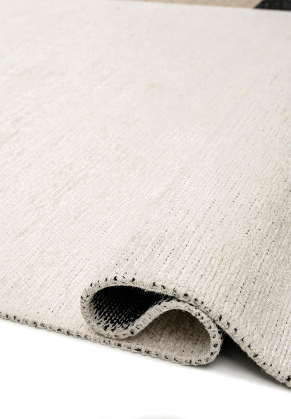 Block Black - Nougat Rug