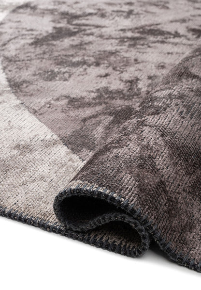 Land Dark Grey - Dark Mink Rug